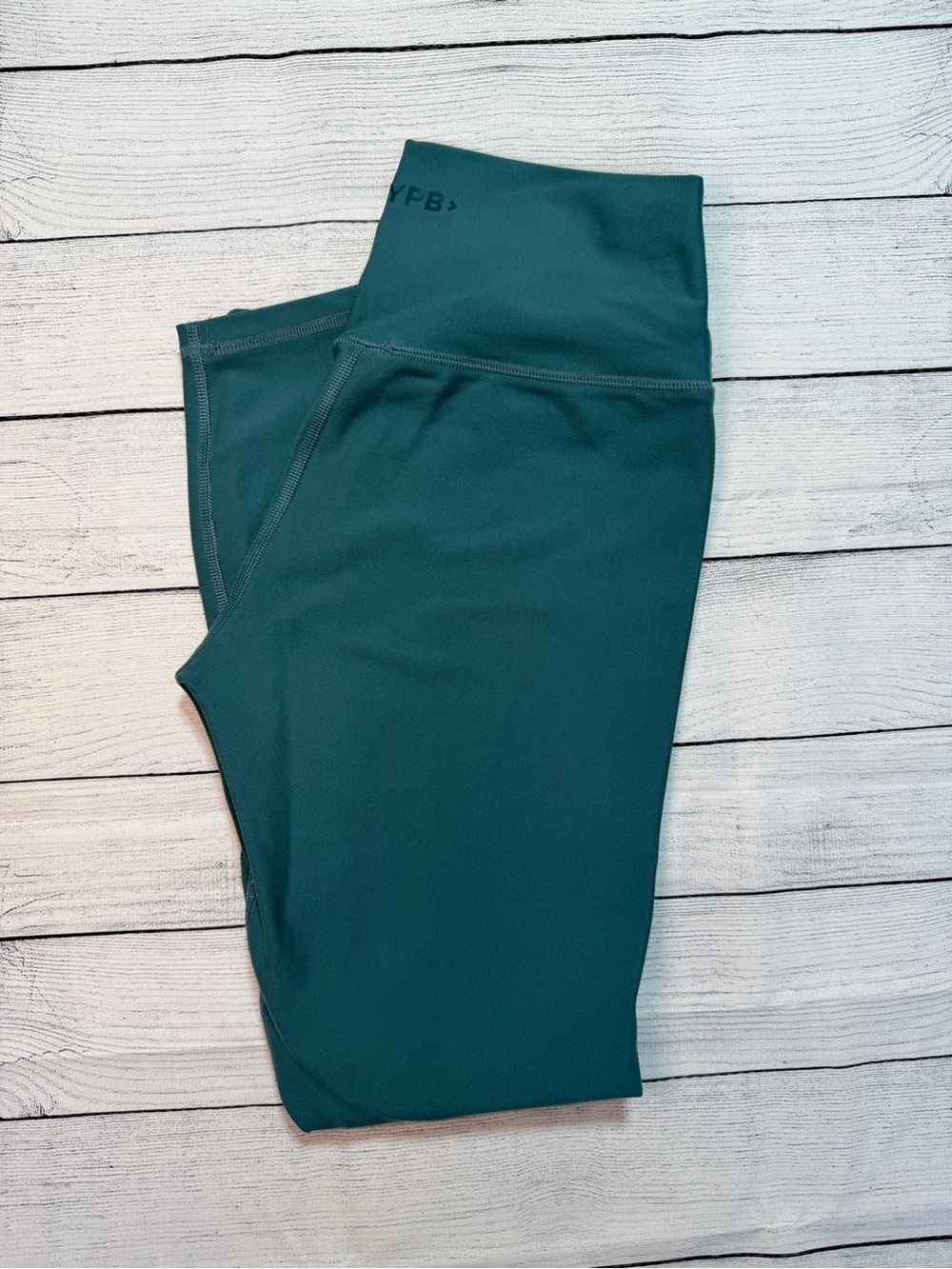 YBP Leggings Small Teal Athleisure Sport Yoga Athletic Gym Workout